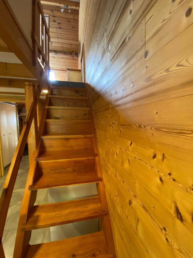 L Alpin Bel Appartement Avec Terrasse Dans Vieille Ferme De Montagne Renovee ليه أورس المظهر الخارجي الصورة